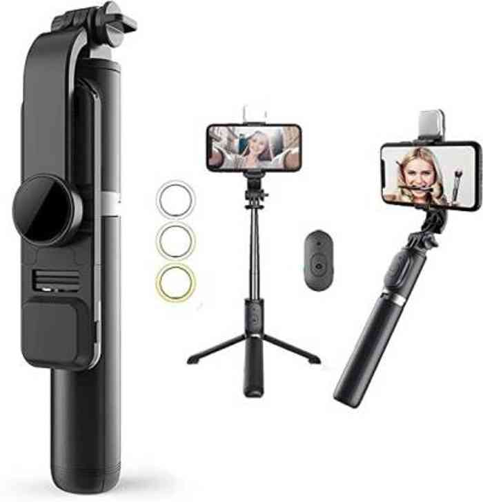 Q07 Bluetooth Selfie Stick with Light price in bangladesh